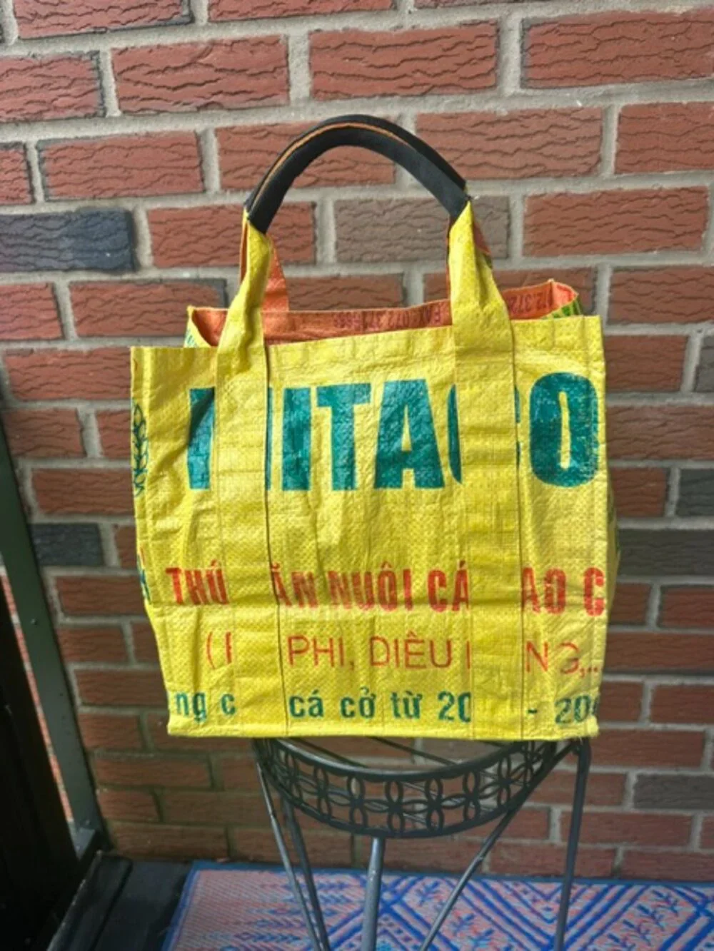 The Unbranded Brand upcycled tote